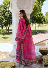 3-PC Unstitched Digital Printed Lawn Aangan By Kahf | GULNAR