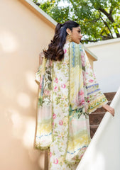 3-PC Unstitched Digital Printed Lawn By Elaf | GLADIOLUS GRACE