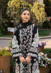 Unstitched 3-PC Embroidered Luxury Lawn By Elaf | ELM-04 MAHJABEEN