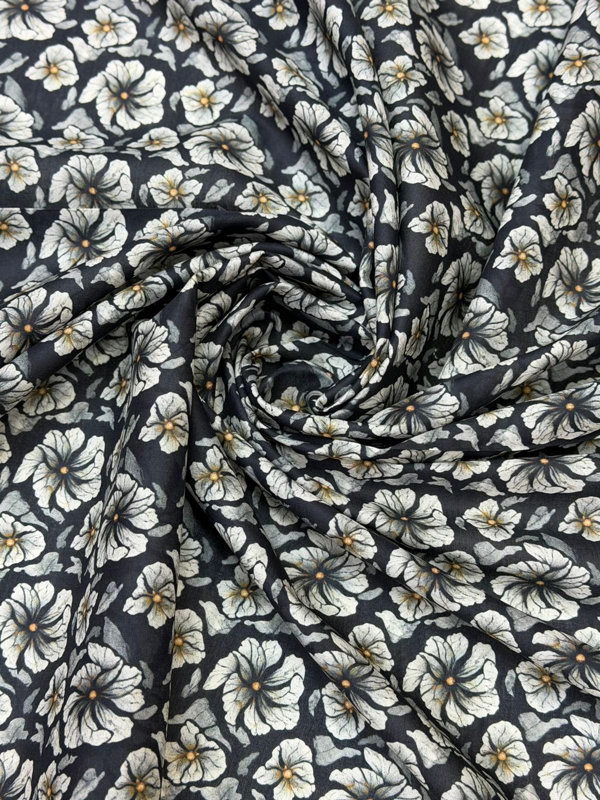 2-PC Unstitched Printed Lawn | PL-07