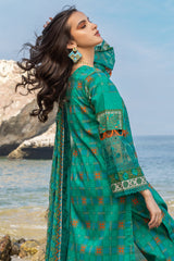 SN4-01 | 3PC Unstitched Sunshine Premium Lawn By Charizma