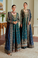 3-PC Unstitched Embroidered Chiffon By Baroque | CH13-03