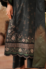 3-PC Unsititched  Embroidered Viscose Linen By Iznik | IPF-06