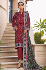 3-PC Stitched Printed Khaddar By Sada Bahar | 6247