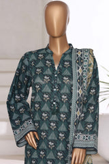 3-PC Stitched Printed Khaddar By Sada Bahar | 6251