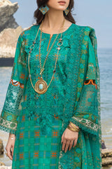 SN4-01 | 3PC Unstitched Sunshine Premium Lawn By Charizma