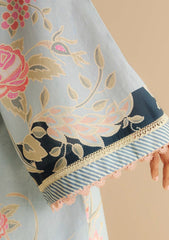 3-PC Unstitched Printed Lawn Coco By Zara Shahjahan | VARA-8B