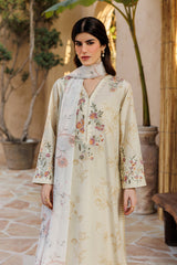 3-PC Unstitched Printed Lawn By Iznik | UE-669