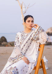 Amira (A) | 3PC Unstitched Lawn Siraa By Sadaf Fawad Khan