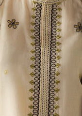 3-PC Unstitched Embroidered Plain Khaddar Coco By Zara Shahjahan | FAWN-8B