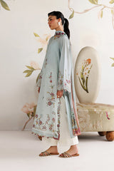 3-PC Unstitched Embroidered Exclusive Lawn By Iznik | UE-679