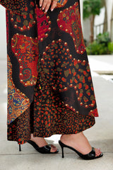 Digital Printed Viscose Silk Shirt & Trouser  by Baroque