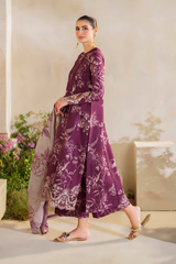 SFL - 04 | 3PC Unstitched Embroidered Lawn Festive By IZNIK