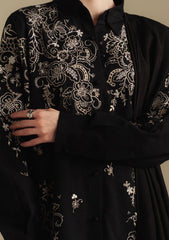 3-PC Unstitched Embroidered Plain Khaddar Coco By Zara Shahjahan | LAUREL-9A