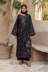 3-PC Unstitched Printed Lawn By Iznik | UE-662