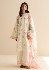 3-PC Unstitched Printed Lawn Coco By Zara Shahjahan | KAIA-9B