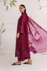 3-PC Unstitched Embroidered Exclusive Lawn By Iznik | UE-693
