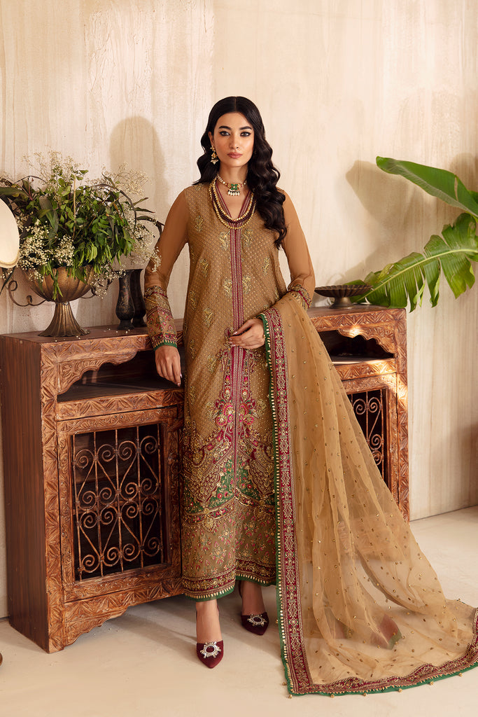 DJ4-07 - 3-PC Unstitched Embroidered Dastan-E-Jashan by Charizma Premium