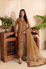 DJ4-07 - 3-PC Unstitched Embroidered Dastan-E-Jashan by Charizma Premium