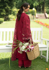3-PC Unstitched Embroidered Luxury Lawn By Elaf | ELQ-4A