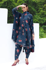 Digital Printed Viscose Silk Shirt & Shalwar by Baroque
