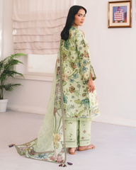 3-PC Unstitched Digital Printed Lawn Sheen Prints By Alizeh | AF-PL-6045-RINZA