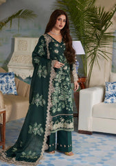 ELE-07 ZARIA | 3PC Unstitched Lawn EID EDIT By Elaf Premium