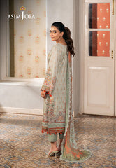 AJAR-02 - 3Piece - Aira Summer Print Collection By Asim Jofa