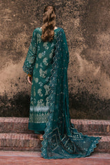 NJ-98 | 3Pc Unstitched Suit Embroidered Jacquard Collection Maya Jacquard by Nurèh