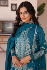 MS-628 | 3PC Unstitched Embroidered Banarsi Lawn Missouri By Johra