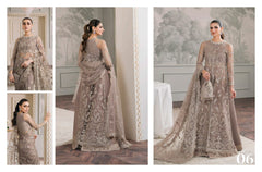 D06 Unstitched - 3piece - Chantelle Embroidered by Baroque