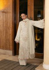 3-PC Unstitched Embroidered Karandi Luxury Winter Collection By Elaf Premium | EWK-5A PEARLOSA