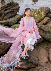 Amira (B) | 3PC Unstitched Lawn Siraa By Sadaf Fawad Khan