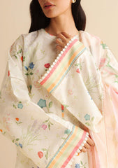 3-PC Unstitched Printed Lawn Coco By Zara Shahjahan | KAIA-9B