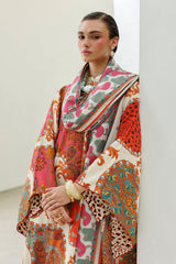 Digital Printed Viscose Silk Shirt & Trouser  by Baroque