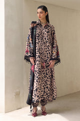Digital Printed Viscose Silk Shirt & Trouser  by Baroque