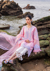 Amira (B) | 3PC Unstitched Lawn Siraa By Sadaf Fawad Khan