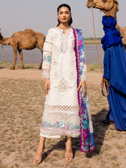 JL-03 | 3 PC Unstitched Luxury Lawn Janan By Paristay