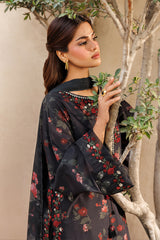3-PC Unstitched Printed Lawn By Iznik | UE-662