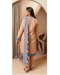 3-PC unstitched Printed Lawn By Zellbury | 0212