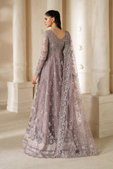 3-PC Unstiched Embroidered Net By Baroque |  CH14-04