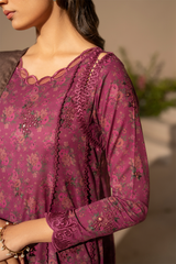 Unstitched 3-PC Embroidered Festive Lawn Eid Edit By Iznik EFL-09