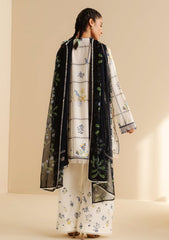 3-PC Unstitched Printed Lawn Coco By Zara Shahjahan | LUNA-10A