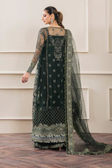 3-PC Unstitched Embroidered Chiffon Chantelle By Baroque | CH12-05