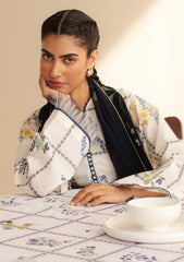 3-PC Unstitched Printed Lawn Coco By Zara Shahjahan | LUNA-10A