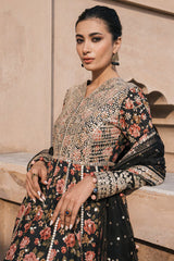 SL24-D2 | 3PC Unstitched Shahkaar Luxury Lawn By Jazmin