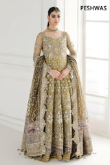 3-PC Unstitched Embroidered Chiffon By Baroque | CH10-02