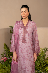 Unstitched 3-PC Embroidered Festive Lawn Eid Edit By Iznik EFL-04
