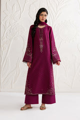 3-PC Unstitched Embroidered Exclusive Lawn By Iznik | UE-684