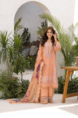 Unstitched 3-PC Embroidered Lawn Vital Collection By Sobia Nazir - VT25-7A